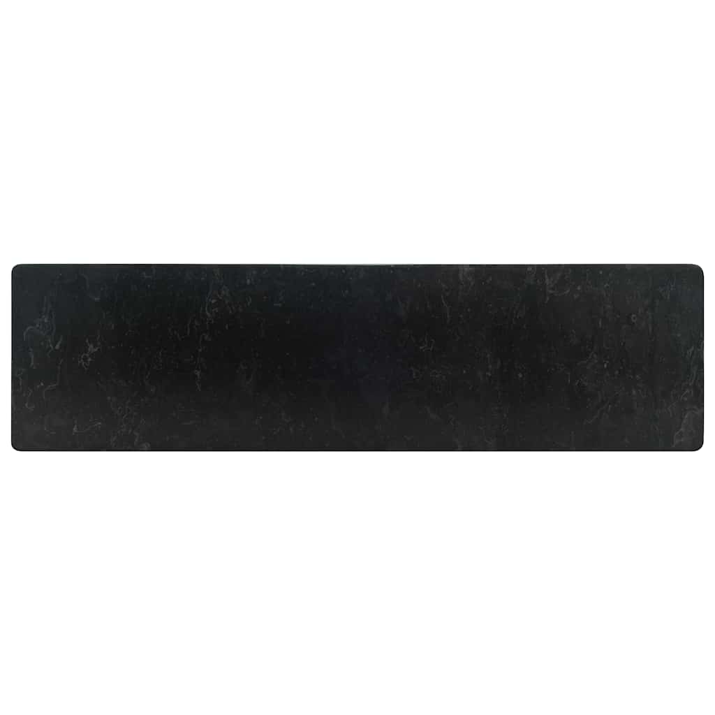 Lavello-Lavandino 45x30x12 cm Marmo Lucido Nero