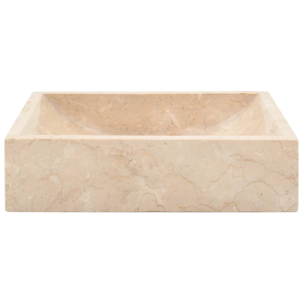Lavabo bagno lavabo 45 x 30 cm pietra naturale marmo crema 02_0002555
