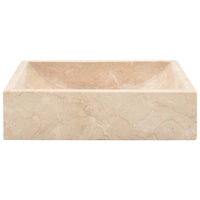 Lavello 45x30x12 cm Marmo Lucido Crema 142773