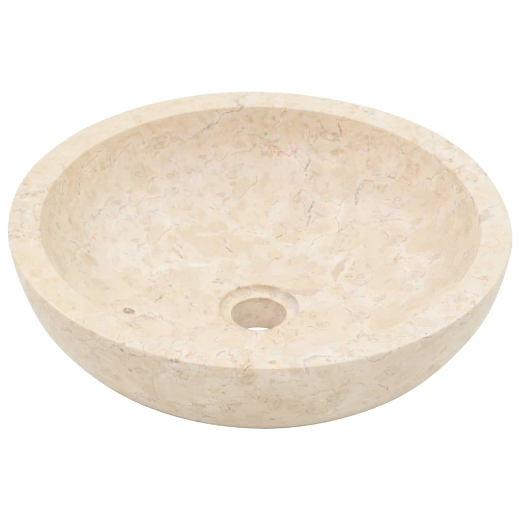 Lavabo in marmo crema da 40 cm 02_0002557
