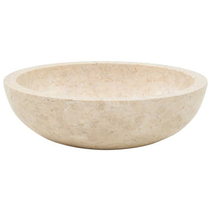 Lavabo in marmo crema da 40 cm 02_0002557