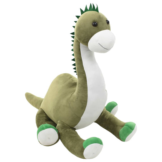 Giocattolo di Peluche Dinosauro Brontosaurus Verde