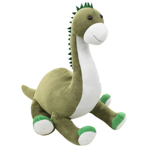 Giocattolo di Peluche Dinosauro Brontosaurus Verde 80237