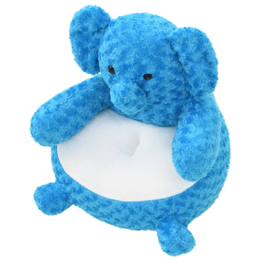 Giocattolo di Peluche Elefante Blu 80240