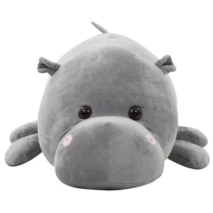 Giocattolo di Peluche Ippopotamo Grigio 80245