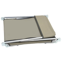 Sdraio pieghevoli 2 pz acciaio e tessuto tortora 02_0011939