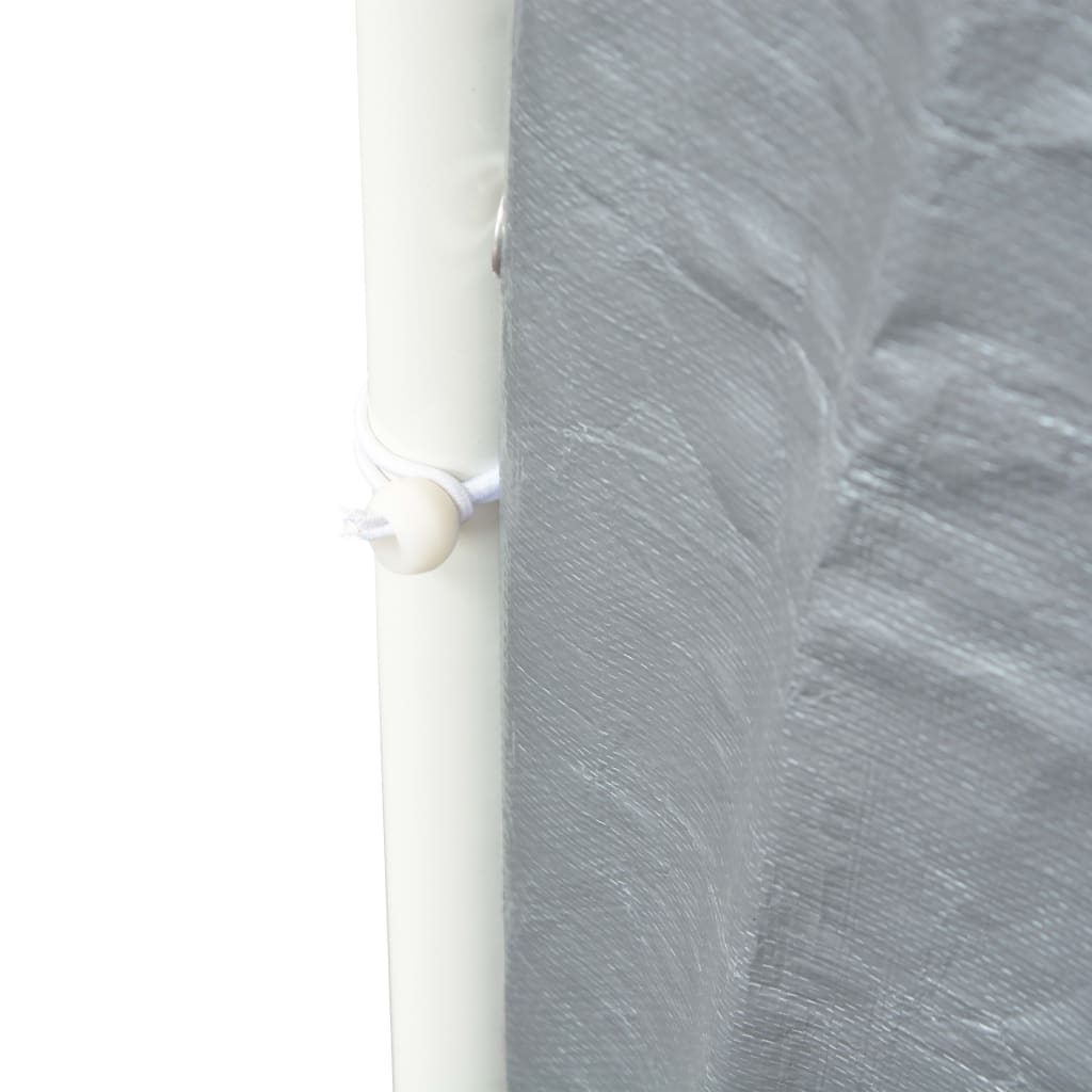 Tendone per Feste in PE 6x12 m Grigio 275270