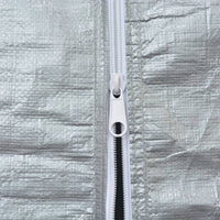 Tendone per Feste in PE 6x12 m Grigio 275270