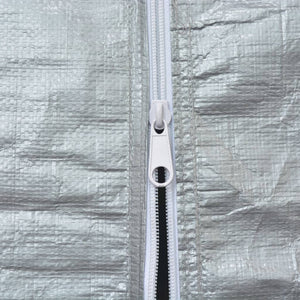 Tendone per Feste in PE 6x12 m Grigio 275270