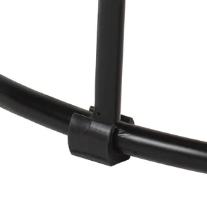 Tavolino da CaffÃ¨ Legno Massello di Mango e Acciaio 50x40 cm cod mxl 22594