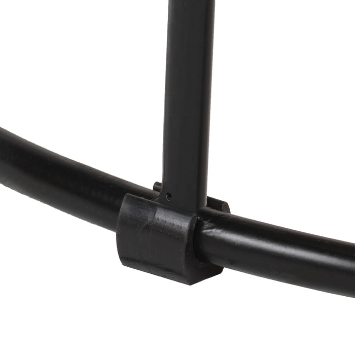 Tavolino da Salotto Legno Massello di Mango e Acciaio 50x40 cm 246672