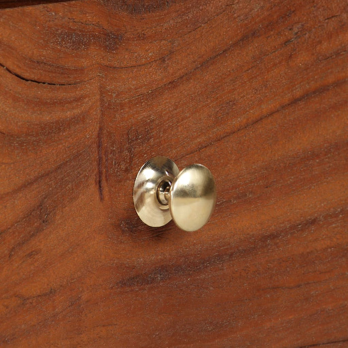 Mobile Porta TV in Legno Massello di Recupero 140x30x40 cm 246675