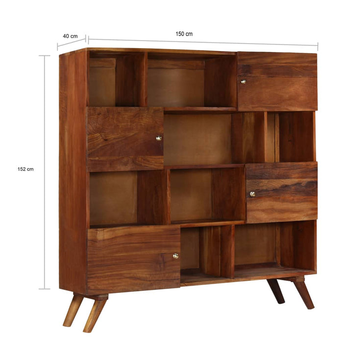 Credenza in Legno Massello di Recupero 150x40x152 cm 246676
