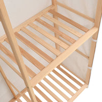 Armadio per Indumenti a 3 Ripiani 110x40x170 cm cod mxl 69712