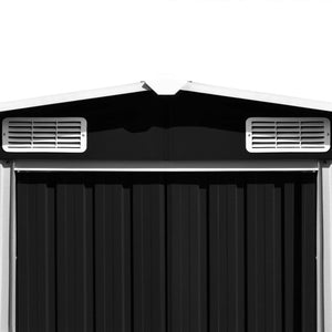 Capanno da Giardino 257x298x178 cm in Metallo Antracite cod mxl 51532