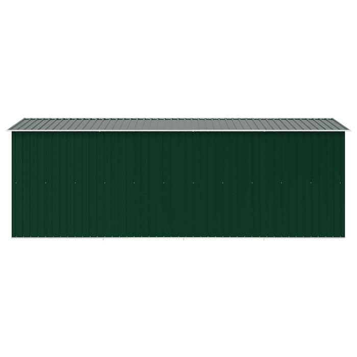 Casetta da Giardino 257x489x181 cm in Metallo Verde 143348