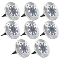 Lampade Solari da Terra 8 pz Luci a LED Bianchecod mxl 96986