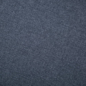 Divano a 3 Posti in Tessuto Grigio Scuro 246990