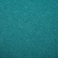 vidaXL Divano a 3 Posti in Tessuto Verde