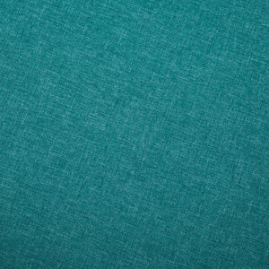 vidaXL Divano a 3 Posti in Tessuto Verde