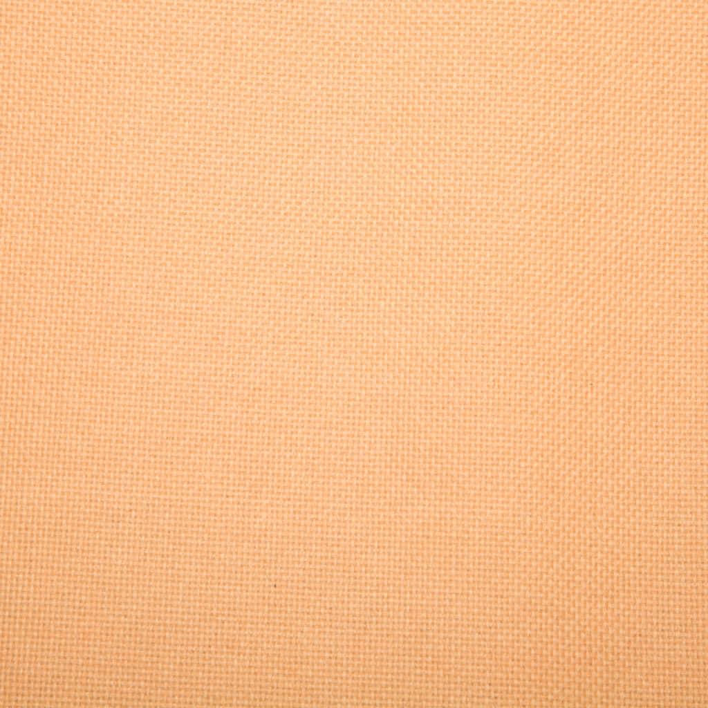 Divano a L Rivestito in Tessuto 171,5x138x81,5 cm Arancione 247022