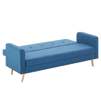 Divano in Tessuto Blu cod mxl 10390
