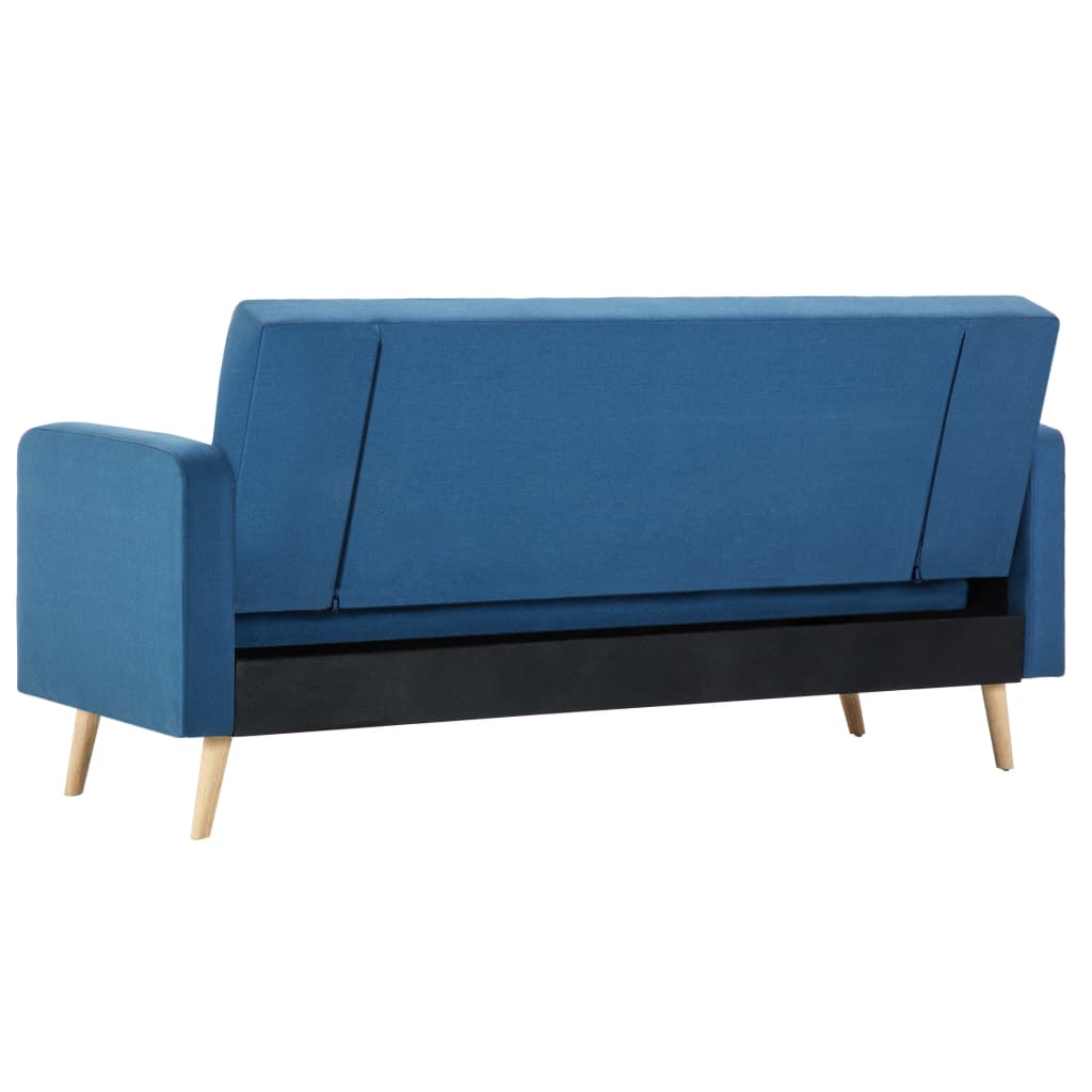 Divano in Tessuto Blu cod mxl 10390