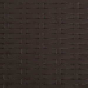 Sgabelli da Bar Pieghevoli 2 pz in HDPE Acciaio Marroni Rattan 44558