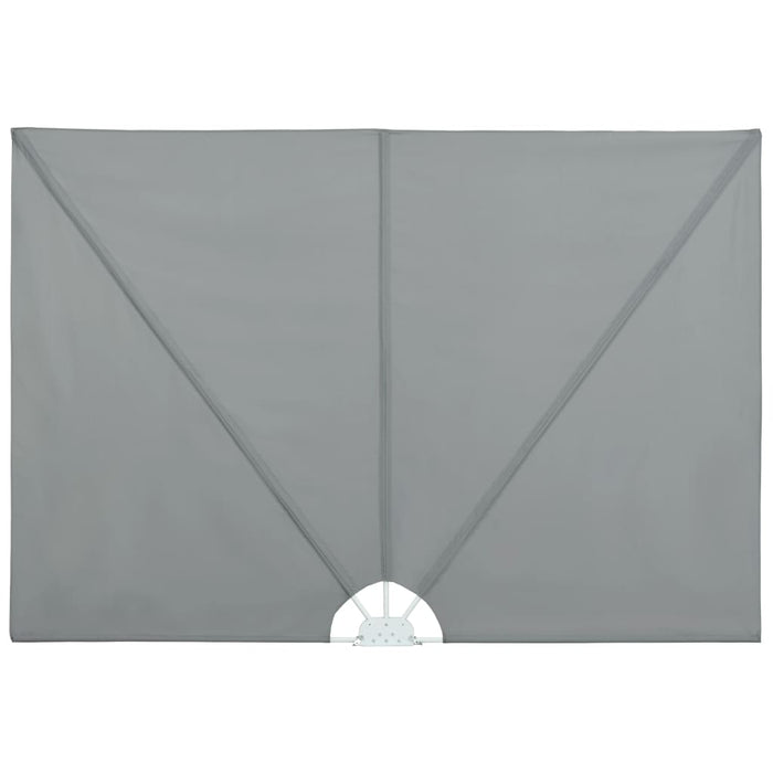 Tenda Laterale per Terrazza Pieghevole Grigio 300x150 cm cod mxl 14820