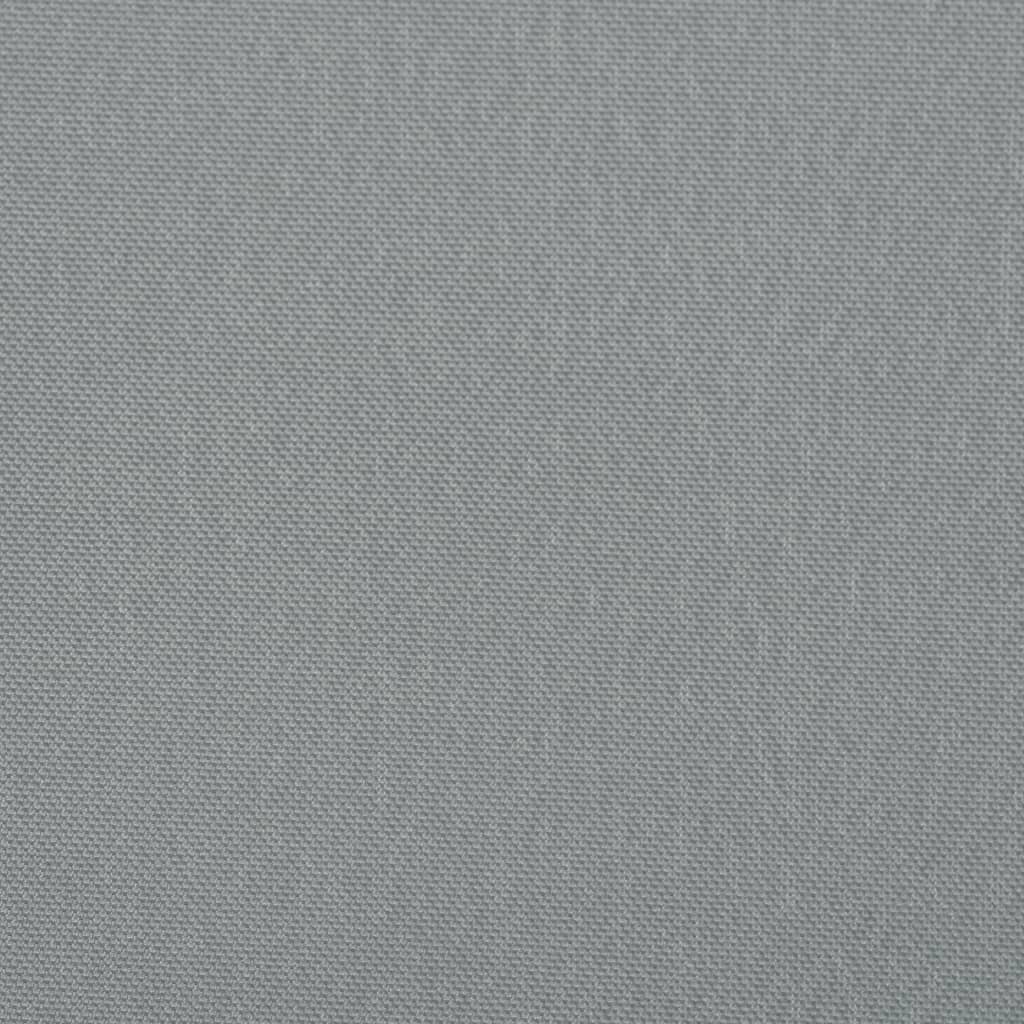 Tenda Laterale per Terrazza Pieghevole Grigio 400x200 cm