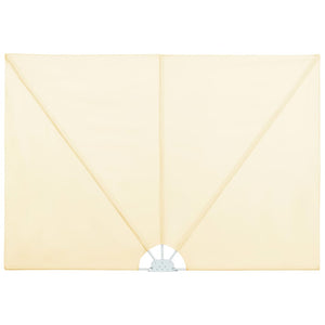 Tenda Laterale per Terrazza Pieghevole Crema 240x160 cm cod mxl 5761