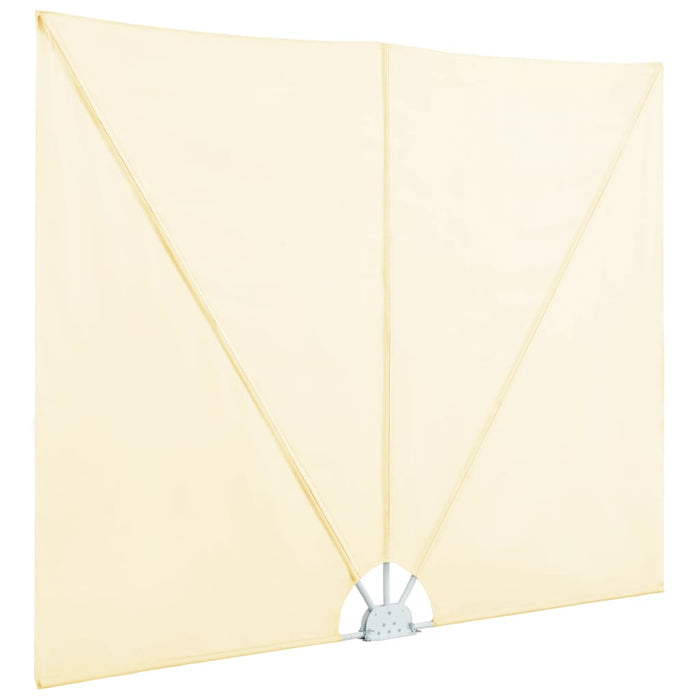 Tenda Laterale per Terrazza Pieghevole Crema 240x160 cm cod mxl 5761