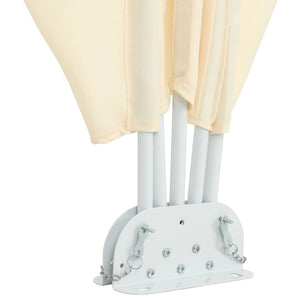 Tenda Laterale per Terrazza Pieghevole Crema 240x160 cm cod mxl 5761