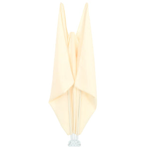Tenda Laterale per Terrazza Pieghevole Crema 300x150 cm