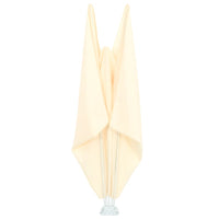 Tenda Laterale per Terrazza Pieghevole Crema 400x200 cm 44570