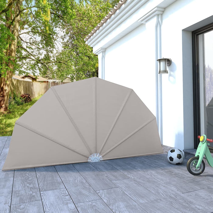 Tenda Laterale per Terrazza Pieghevole Crema 160 cm 44577
