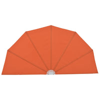 Tenda Laterale per Terrazza Pieghevole Terracotta 160 cm 44579