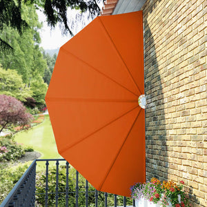 Tenda Laterale per Terrazza Pieghevole Terracotta 200 cm cod mxl 21781