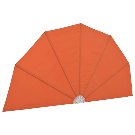 Tenda da sole a rullo tenda da sole laterale retrattile schermo di protezione visiva per patio giardino terrazza balcone 200 cm terracotta 02_0007077