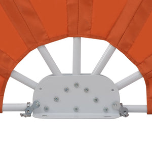 Tenda Laterale per Terrazza Pieghevole Terracotta 200 cm 44580