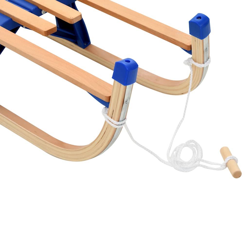 Slittino Pieghevole in Legno 110 cm 91457