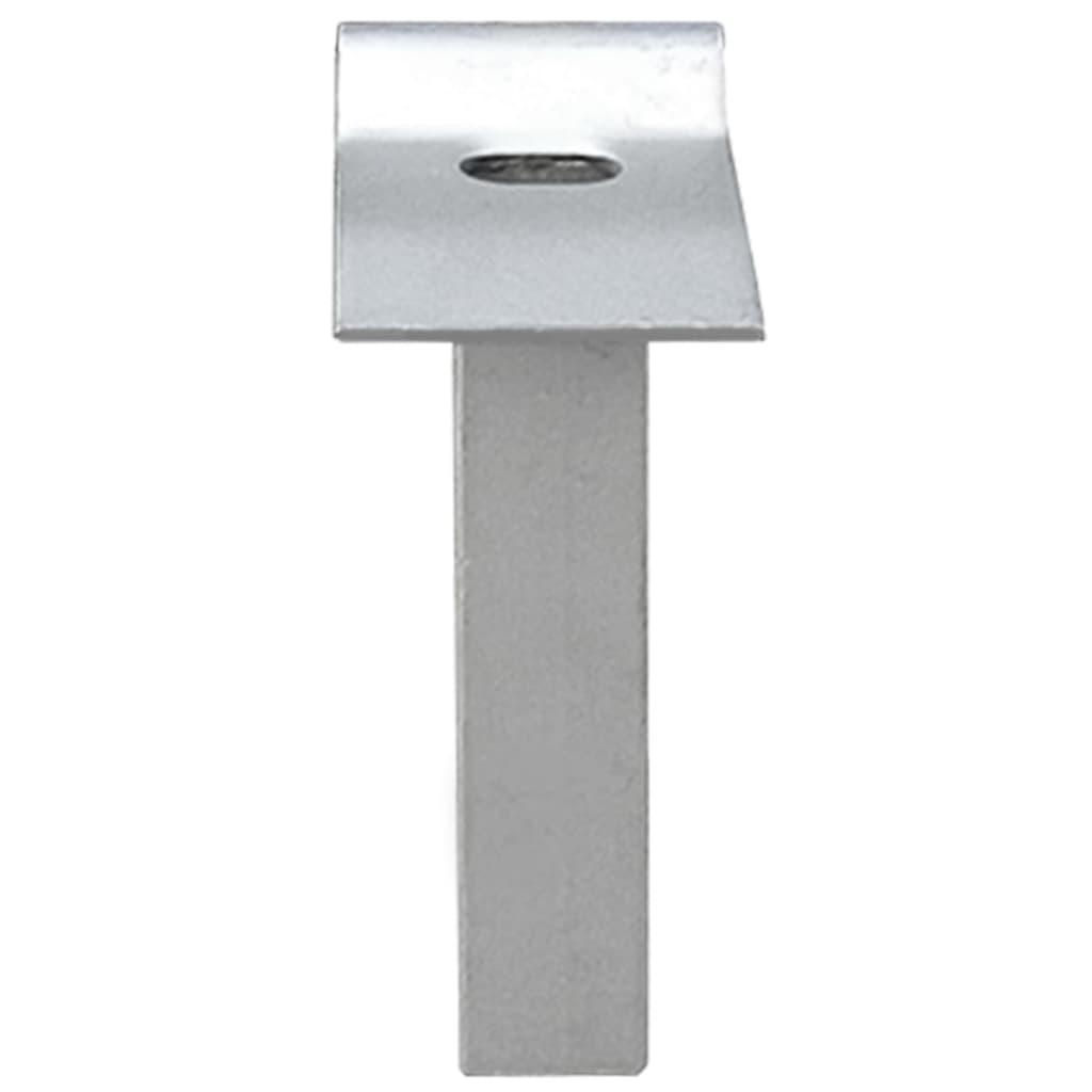 Cancello da giardino in rete di acciaio zincato 306x175 cm grigio 143366