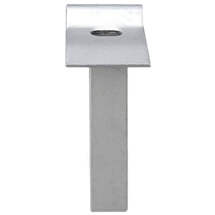 Cancello da giardino in rete di acciaio zincato 306x175 cm grigio 143366