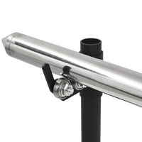 Griglia Barbecue Automatica con Motore in Acciaio 207x45x81cm 44644