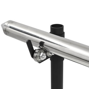 Griglia Barbecue Automatica con Motore in Acciaio 207x45x81cm 44644