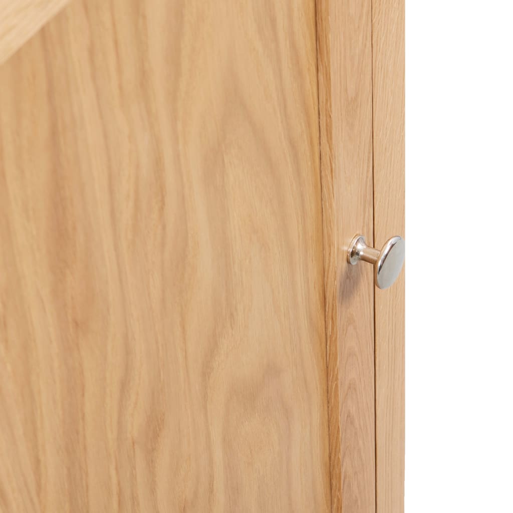 Armadietto ad Angolo 59x45x80 cm in Massello di Rovere 247040