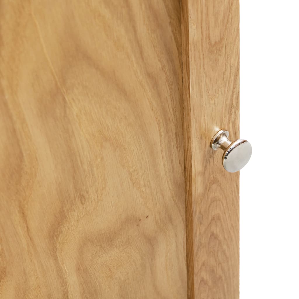 Armadietto ad Angolo 59x36x180 cm in Massello di Rovere cod mxl 62021