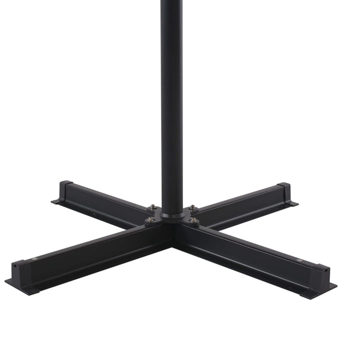 Ombrellone da Esterni con Palo in Alluminio 500 cm Antracite