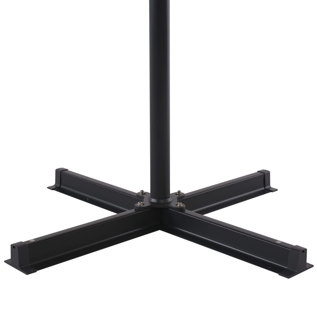 Ombrellone da Esterni con Palo in Alluminio 500 cm Antracite 44474