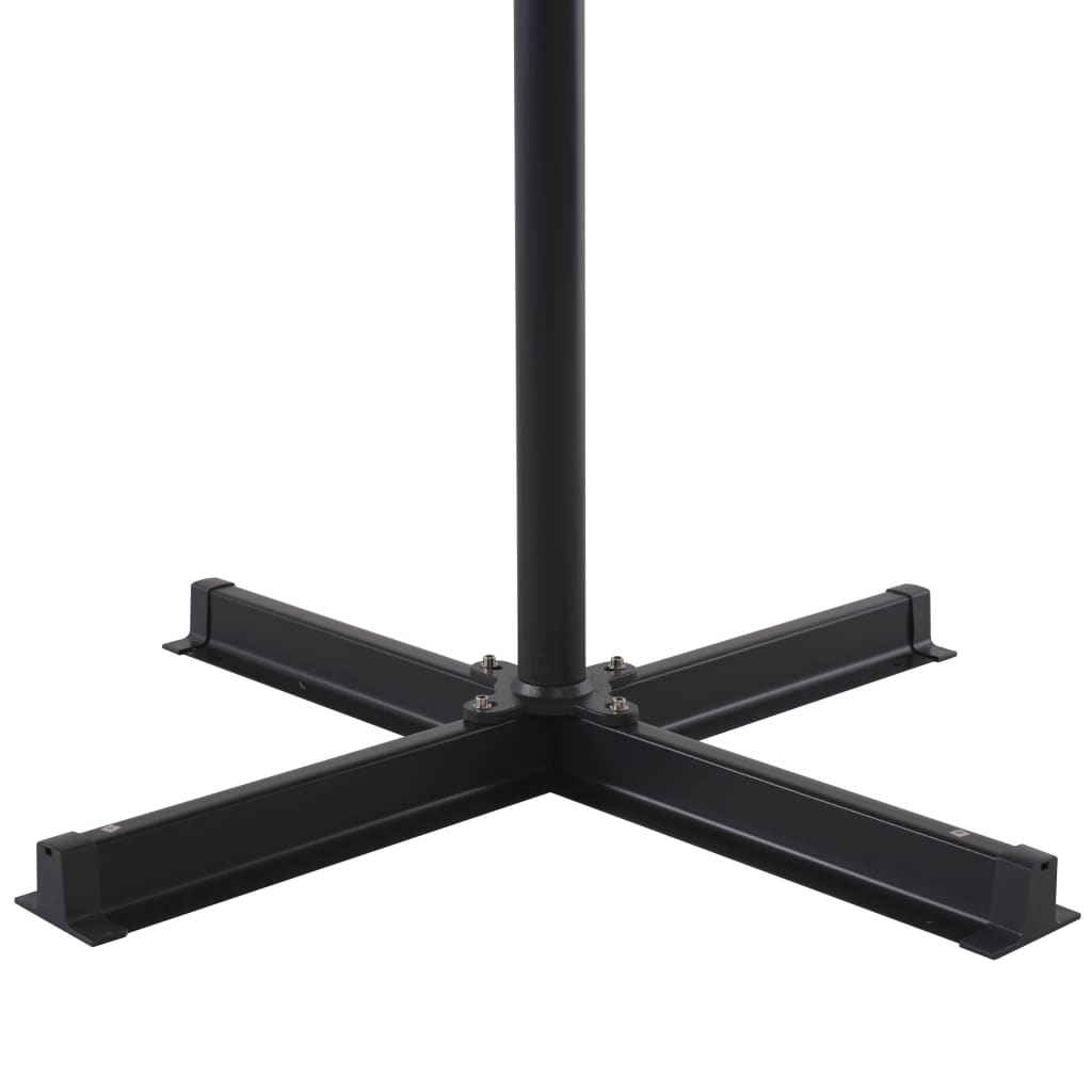 Ombrellone con palo in alluminio 500 cm antracite 02_0008106